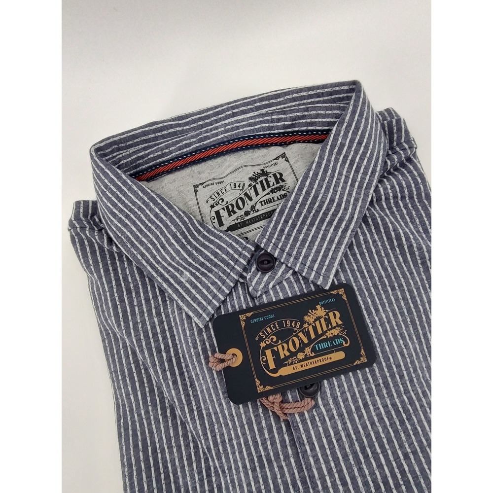 Frontier Threads Men's Short Sleeve Camp Buttondown Shirt Size XL